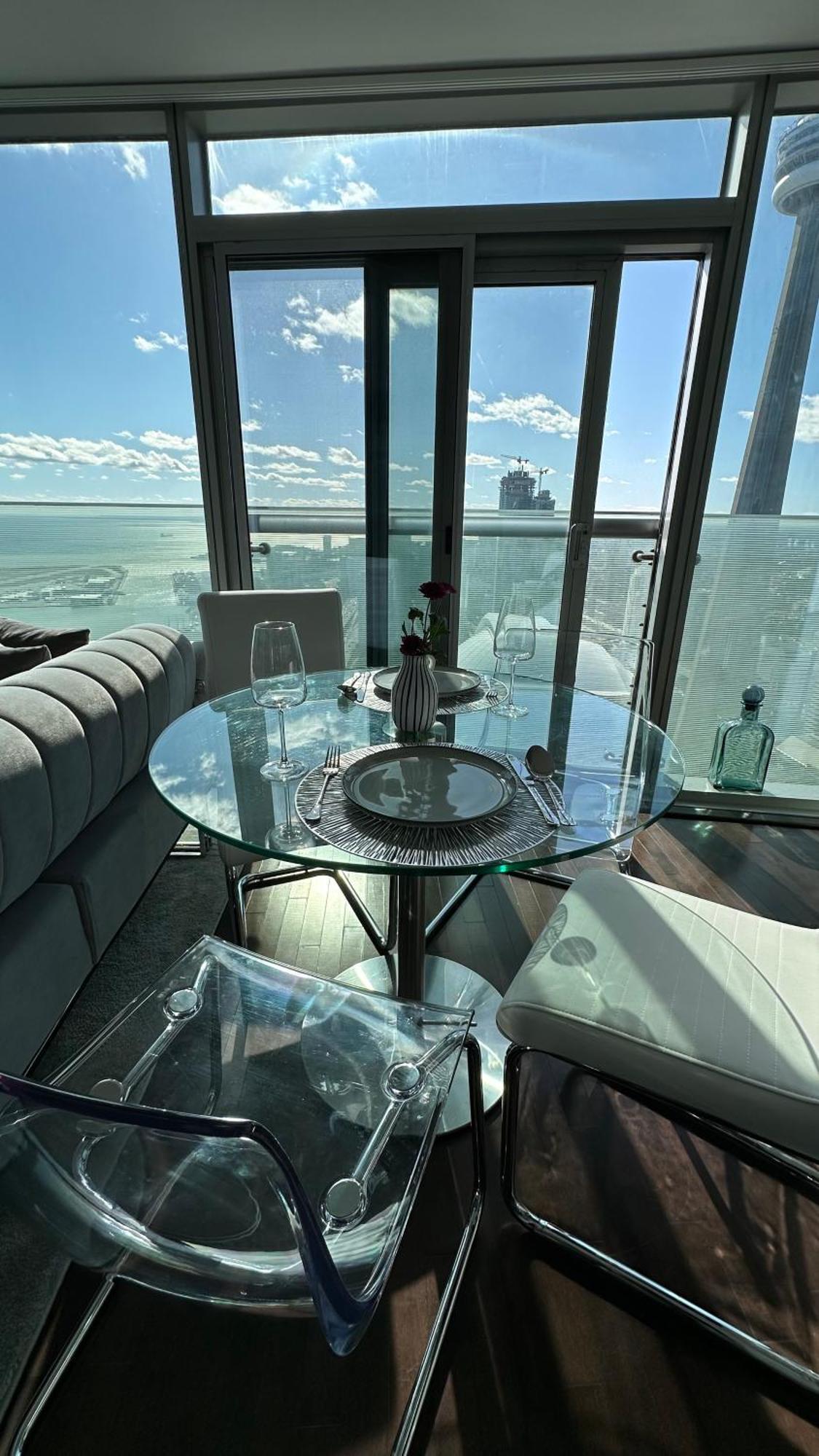 Downtown, Luxury Condo, Cn Tower, Rogers Center, Scocia Arena, Unobstructed View 多伦多 外观 照片