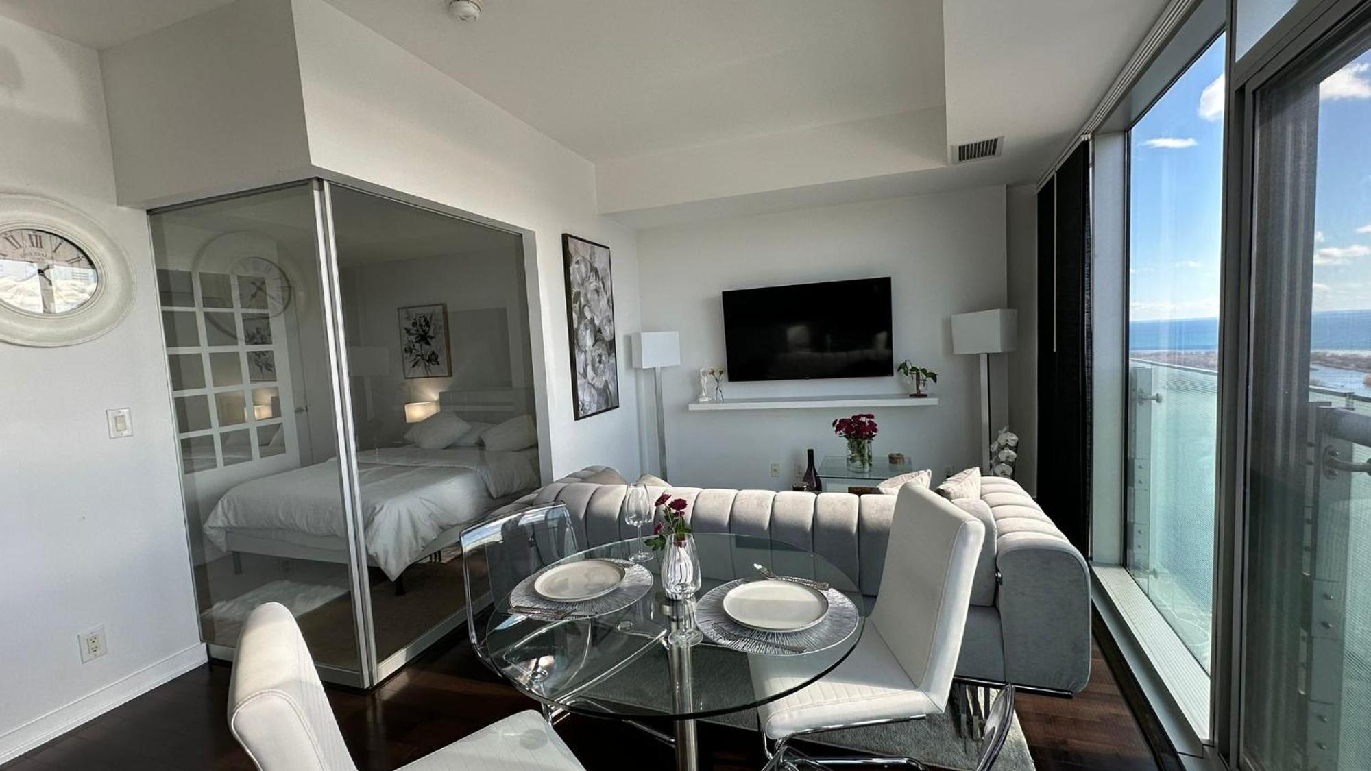 Downtown, Luxury Condo, Cn Tower, Rogers Center, Scocia Arena, Unobstructed View 多伦多 外观 照片