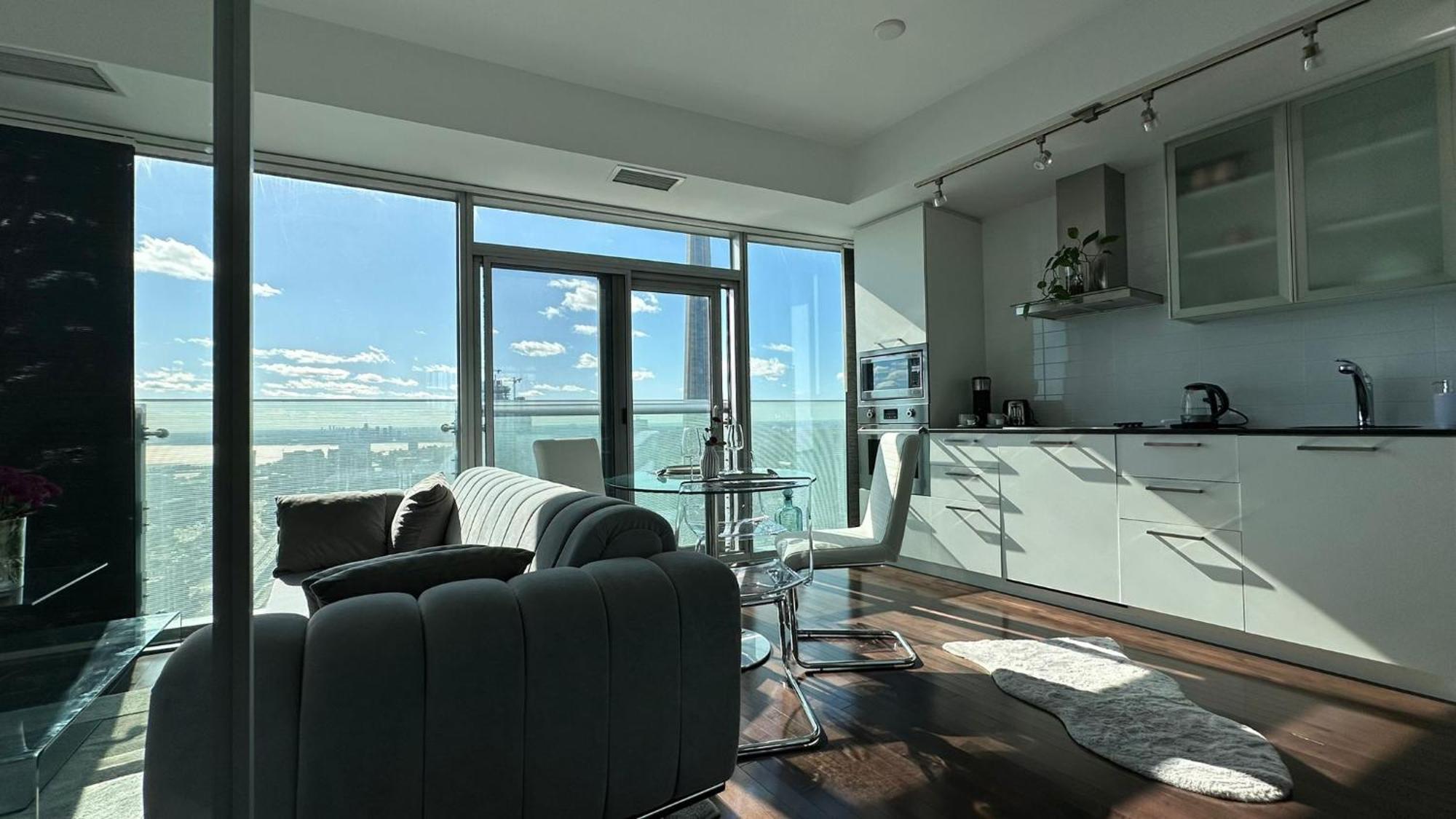 Downtown, Luxury Condo, Cn Tower, Rogers Center, Scocia Arena, Unobstructed View 多伦多 外观 照片